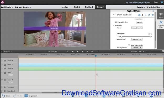 Aplikasi Edit Video Terbaik - Adobe Premiere Elements