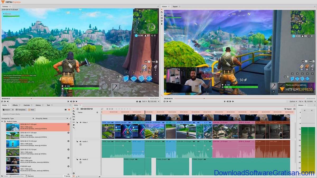 Aplikasi Edit Video Terbaik - HitFilm Express