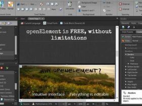 Aplikasi Gratis Terbaik untuk Desain Web openElement