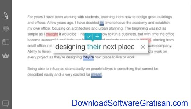 Aplikasi Gratis untuk Cek Grammar Bahasa Inggris Ginger Grammar Checker