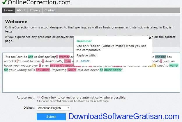 Aplikasi Gratis untuk Cek Grammar Bahasa Inggris Online Correction