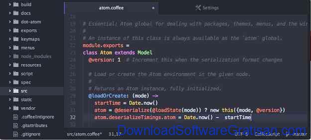 Aplikasi Gratis untuk Web Developer Atom