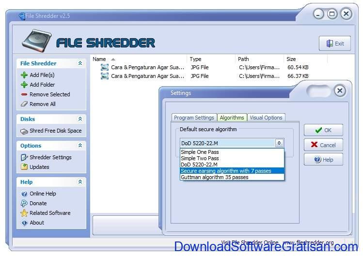 Aplikasi Hapus File Gratis Terbaik untuk PC - File Shredder