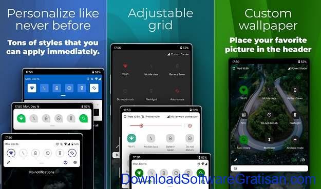 Aplikasi Kustomisasi Android Terbaik - Power Shade