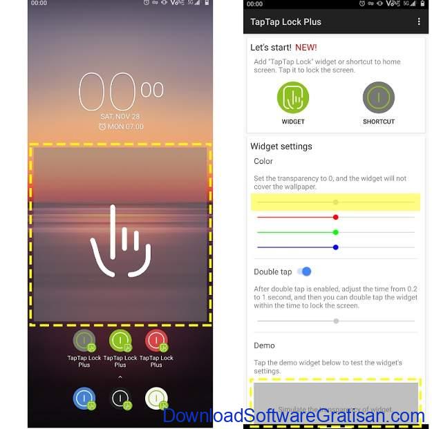 Aplikasi Kustomisasi Android Terbaik - TapTap Lock