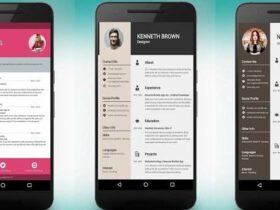 Aplikasi Membuat CV di Android dan iOS Resume Builder and CV maker app