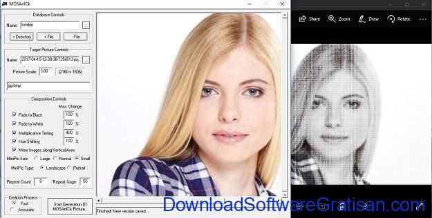 Aplikasi Mosaik Foto Gratis Terbaik MOSAnICK