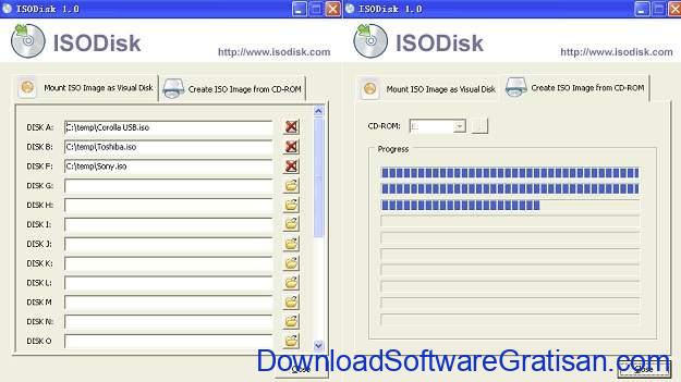 Aplikasi Mount ISO Terbaik untuk Membuat Drive CD DVD Virtual - ISODisk