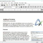 Aplikasi Office Portabel Gratis Terbaik - AbiWord Portable