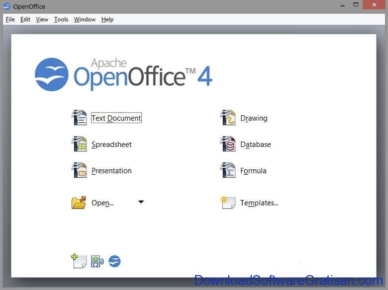 Aplikasi Office Portabel Gratis Terbaik - Apache OpenOffice Portable