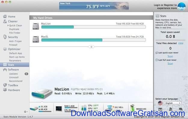 Aplikasi Pembersih Sistem Gratis untuk Mac Magican