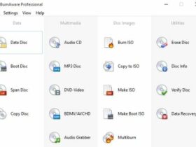 Aplikasi Pembuat ISO Gratis Terbaik BurnAware Free