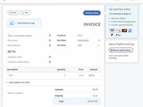 Aplikasi Pembuat Nota Penjualan & Pembayaran Gratis - Paypal Invoice