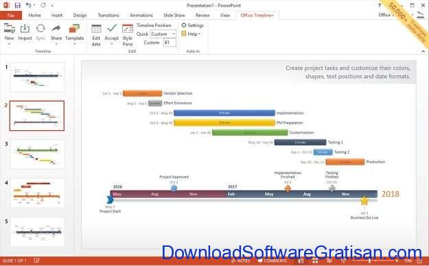 7 Aplikasi Pembuat Timeline GRATIS terbaik • DownloadSoftwareGratisan.com