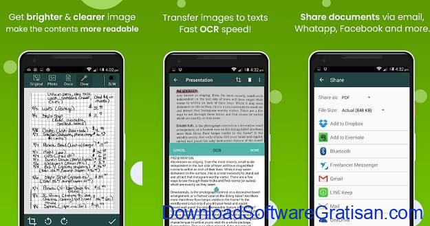 Aplikasi Pemindai Dokumen Gratis Terbaik untuk Android Clear Scan