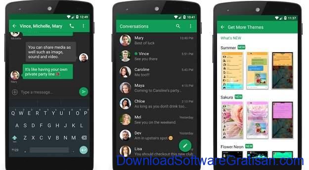 Aplikasi Pesan Android Chomp SMS