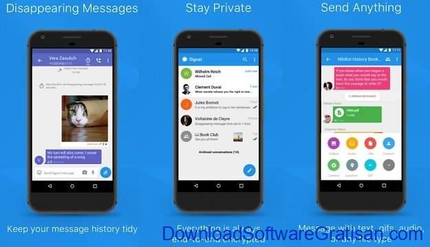 Aplikasi Pesan Android Signal Private Messenger