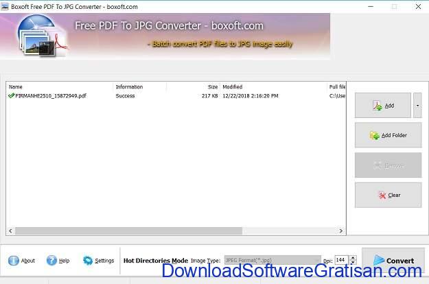 Aplikasi Terbaik untuk Mengonversi PDF ke JPG Boxoft PDF To JPG Converter