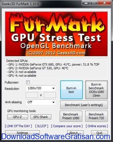 Aplikasi Tes Performa & Ketahanan PC Gratis Terbaik FurMark