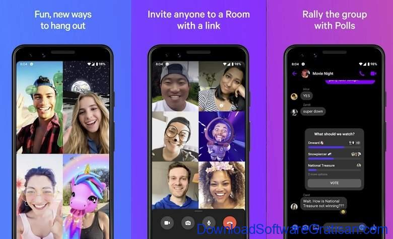 Aplikasi Video Call Gratis Terbaik - Facebook Messenger