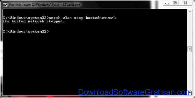 Aplikasi WIFI Stop Hosted Network