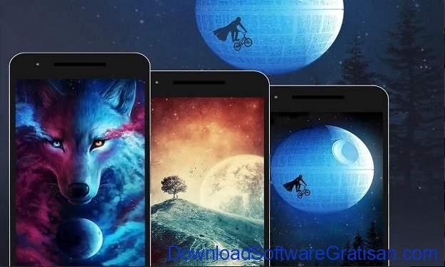 5 Aplikasi  Wallpaper  Keren  Android