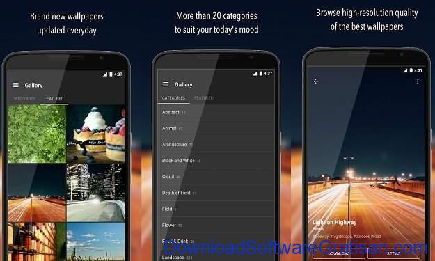 5 Aplikasi  Wallpaper  Keren  Android