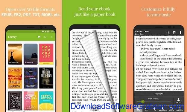 Aplikasi eBook Reader Android Universal Book Reader