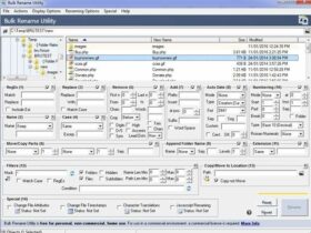 Aplikasi rename file terbaik untuk PC Bulk Rename Utility