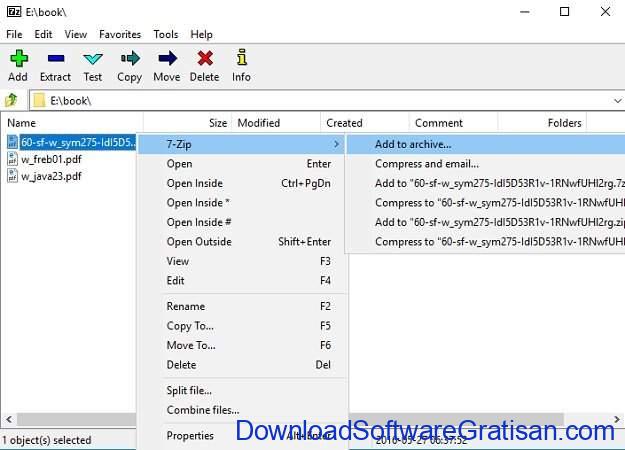 Aplikasi Gratis untuk Kompres &amp; Ekstrak File: 7-Zip