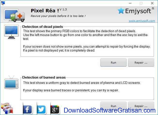 Aplikasi untuk Memperbaiki Mendeteksi Dead Pixel Monitor LCD