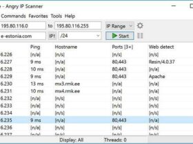 Aplikasi untuk Mengetahui Orang yang Memakai WiFi Kita Angry IP Scanner