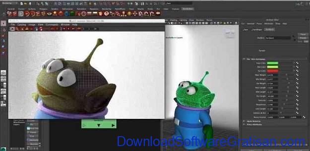 Aplikasi untuk Menghasilkan Gambar 2D dari 3D RenderMan