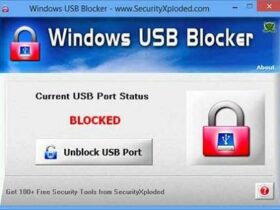 Aplikasi untuk Mengunci Port USB Komputer Windows USB Blocker
