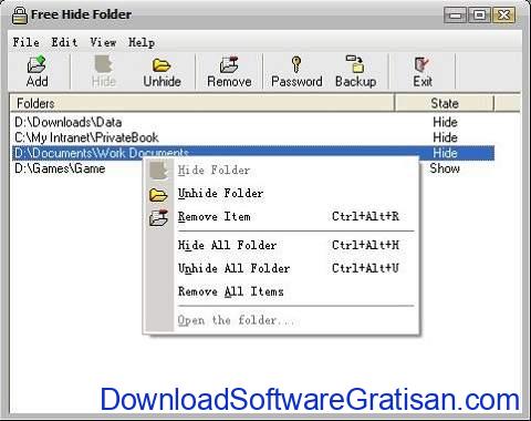 Aplikasi untuk Proteksi File di Komputer - Free Hide Folder