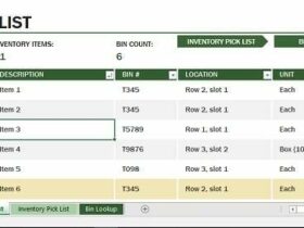 Cara Bikin Stok Barang Menggunakan Microsoft Excel Template Create