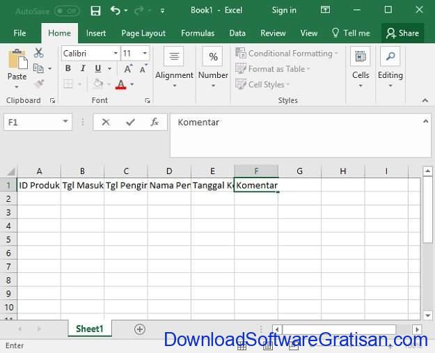 18+ Download Form Laporan Stok Barang Excel