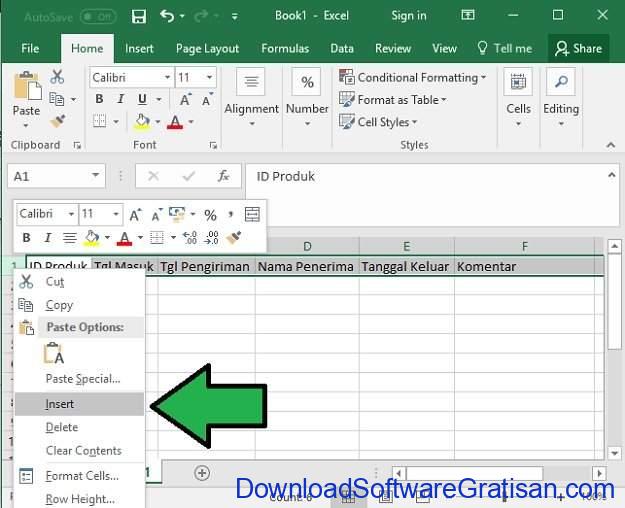 Cara Membuat List Sistem Inventory Gudang Retail Di Excel