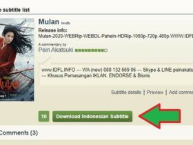 Cara Download Subtitle Indonesia dari Subscene - SS6
