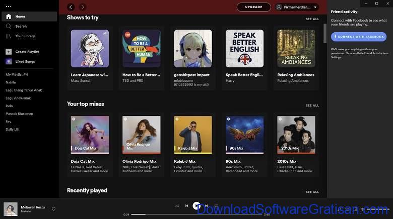 Cara & Pengaturan Agar Suara Spotify Lebih Baik