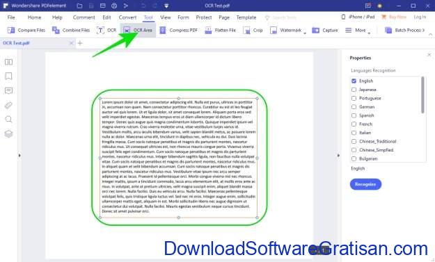 Cara Terbaik untuk Mengonversi PDF ke Word secara Gratis - Download Aplikasi Desktop PDF ke Word Converter Step 2