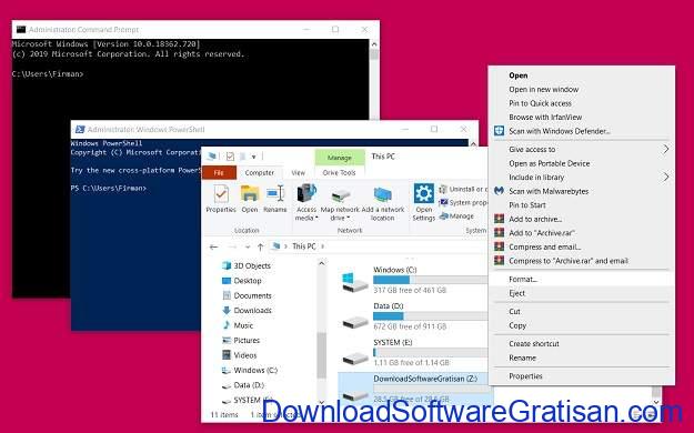Cara memformat USB flash disk pada Windows 10 Cara memformat USB flash disk pada Windows 10