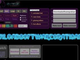 Desain Tulisan Online Gratis Terbaik Glowtxt