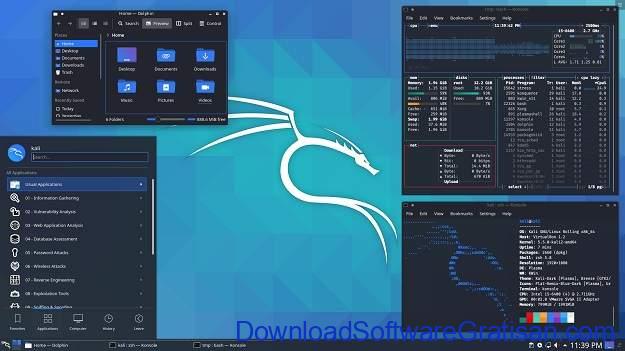 Distro Linux terbaik - Kali Linux