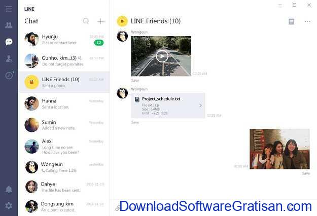 Download Aplikasi Chat Gratis Line untuk PC