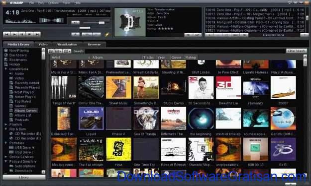 Download Aplikasi Pemutar Musik MP3 PC Winamp