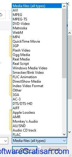 Download Media Player Classic [MPC-HC] Terbaru - Dukungan Tipe File