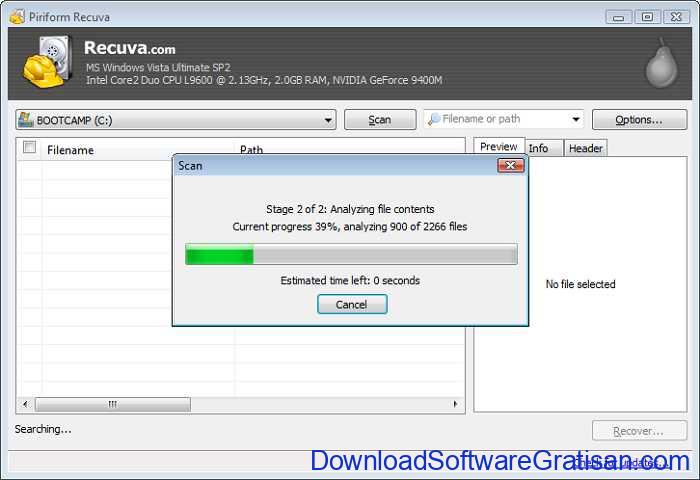 Download Recuva Terbaru Aplikasi untuk Mengembalikan File yang Terhapus