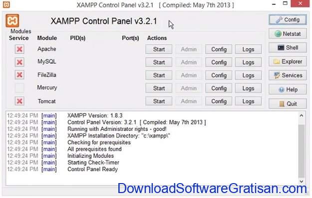  Aplikasi untuk Membuat Web Server Lokal di PC XAMPP 