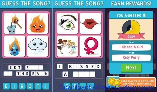 Game Tebak Gambar Terbaik Android & iOS 4 Pics 1 Song